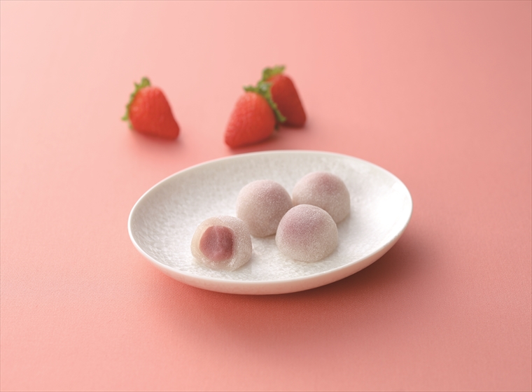 strawberry mochi