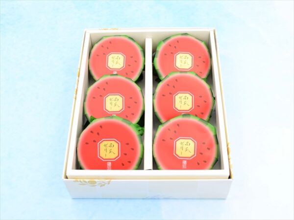 watermelon jelly 6 pieces box