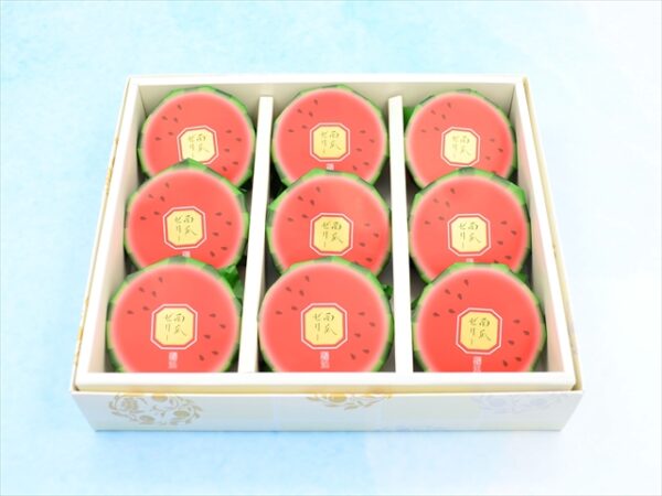 watermelon jelly 9 pieces box
