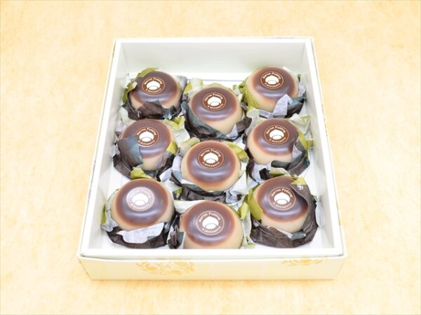 marron pudding 9 pieces box