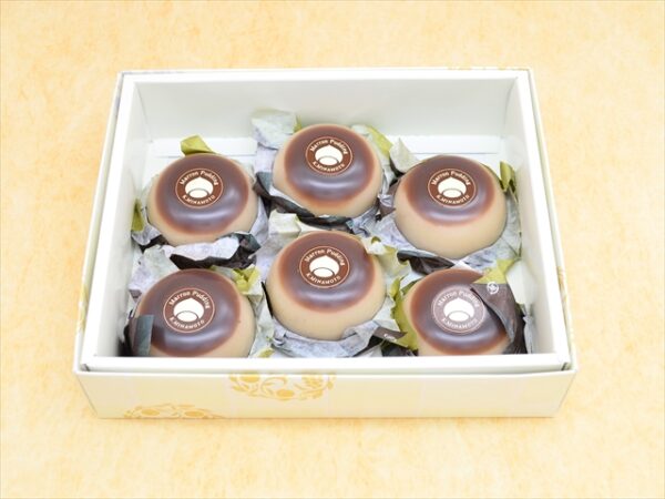 marron pudding 6 pieces box