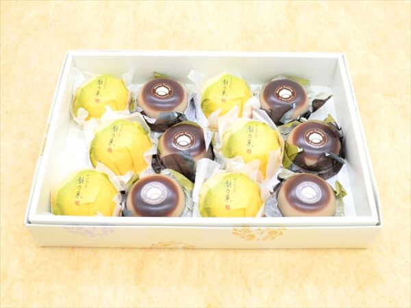 marron pudding & nashinoka 12 pieces box