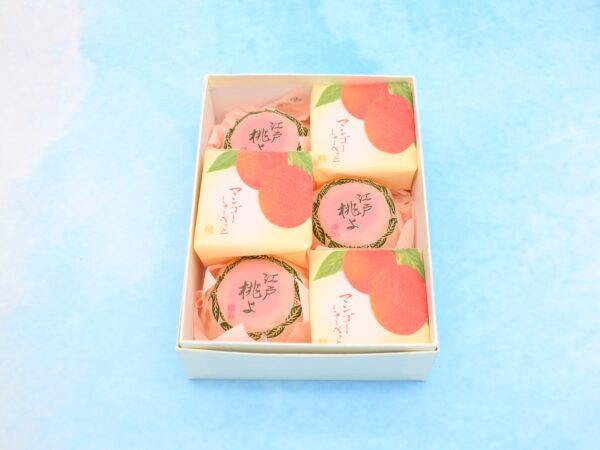 fruit sherbet assortment 6 pieces box