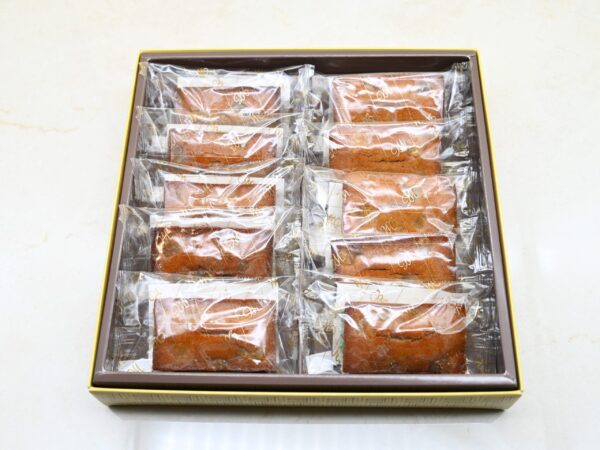 chestnut financier 10pcs