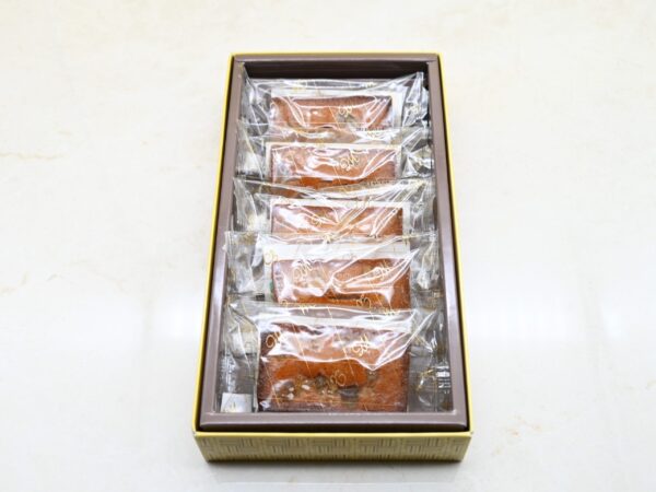 chestnut financier 5pcs