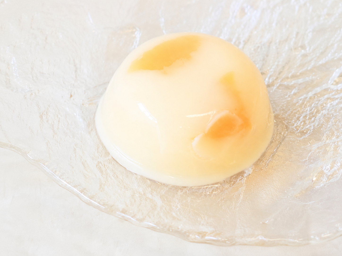 WHITE PEACH PUDDING