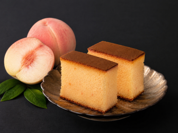 WHITE PEACH CASTELLA