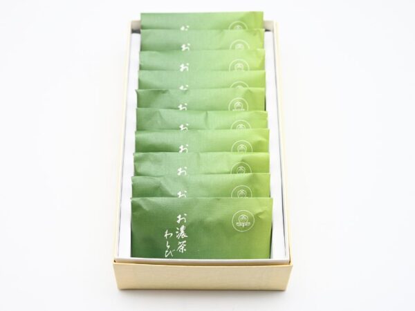 NEW】MATCHA WARABI MOCHI | Green peach mochi | K. Minamoto