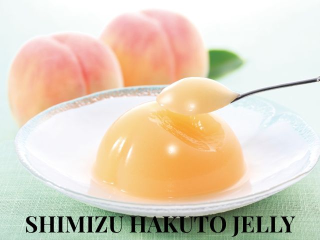 Shimizu Hakuto Jelly(Peach jelly)